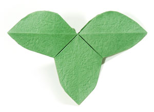 69th picture of triple origami leaf