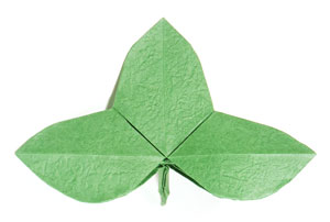 71th picture of triple origami leaf