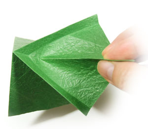 74th picture of triple origami leaf