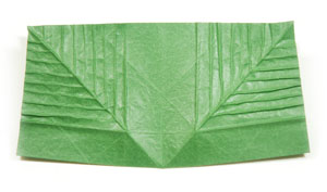 80th picture of triple origami leaf