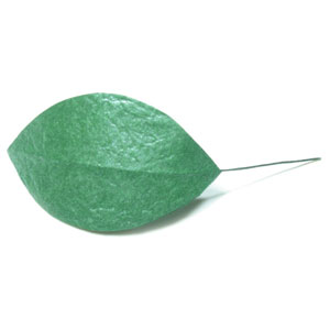 origami wire leaf
