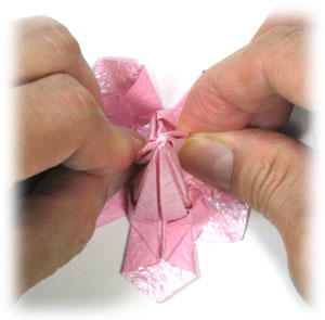 31th picture of origami phlox flower with five petals