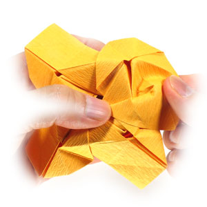 43th picture of origami beauty rose paper flower