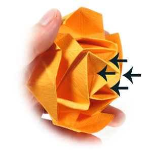 52th picture of origami beauty rose paper flower