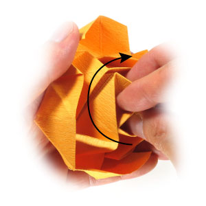 53th picture of origami beauty rose paper flower