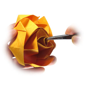 56th picture of origami beauty rose paper flower