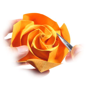 59th picture of origami beauty rose paper flower