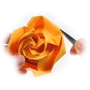 60th picture of origami beauty rose paper flower