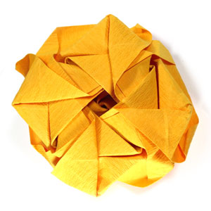 63th picture of origami beauty rose paper flower