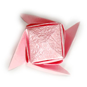 32th picture of jewelry origami rose paper flower