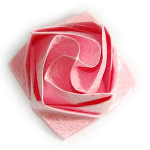 53th picture of jewelry origami rose paper flower