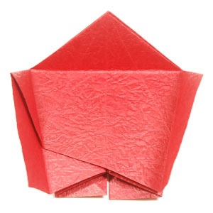 26th picture of Lovely origami rose paper flower (Easy Origami Rose III)