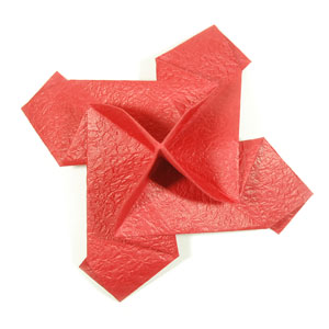 46th picture of Lovely origami rose paper flower (Easy Origami Rose III)