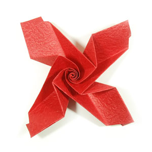 48th picture of Lovely origami rose paper flower (Easy Origami Rose III)