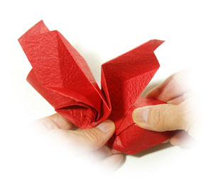 52th picture of Lovely origami rose paper flower (Easy Origami Rose III)