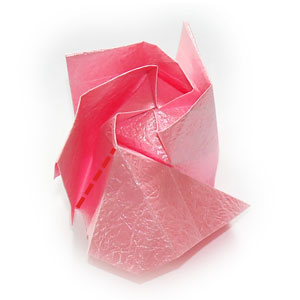 47th picture of QT origami rose