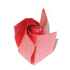 35th picture of spiral origami rose paper flower
