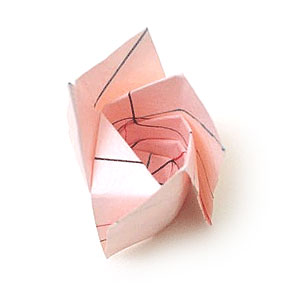 34th picture of standard origami rose paper flower