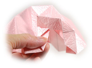 51th picture of Swirl origami rose