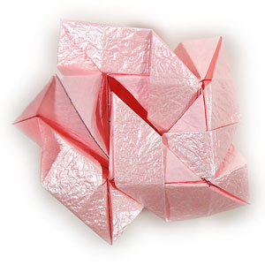 58th picture of Swirl origami rose