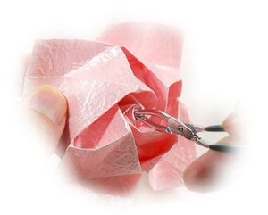 67th picture of Swirl origami rose