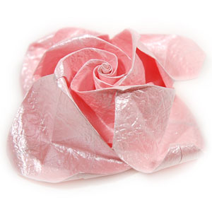 73th picture of Swirl origami rose