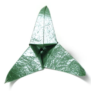 five-sepals standard origami calyx