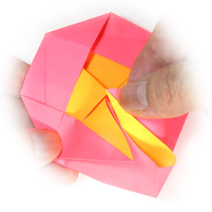 24th picture of traditional origami camellia